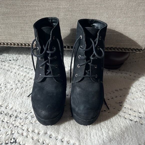 Steve Madden Suede Booties - Picture 2 of 11